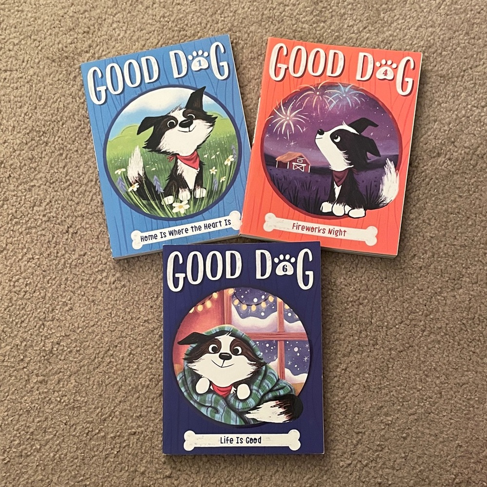 Three Books From “Good Dog” Series - Author Cam Higgins